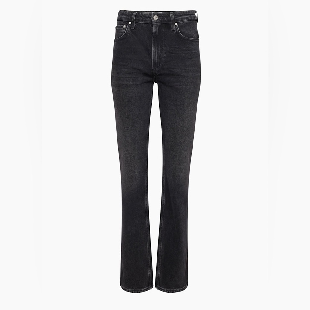 Citizens of Humanity Zuri Straight Leg Jeans Stormy Wash Size 24 High Rise